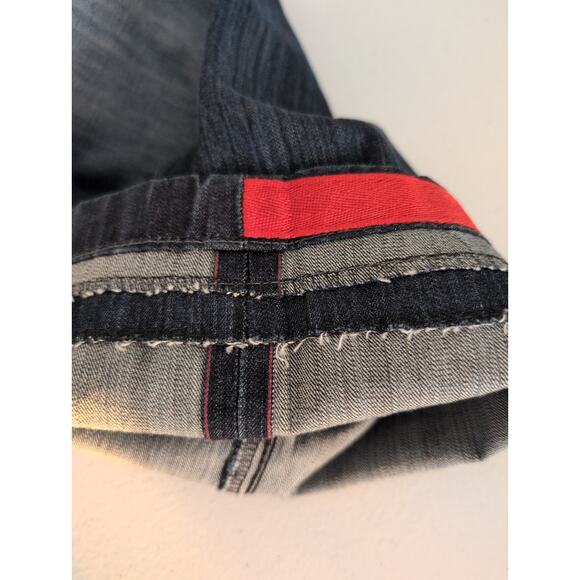 Kiton Selvedge Jean Men Size 34 (32x30)* Button Fly Straight Leg Dark Wash Italy - Picture 16 of 16